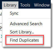 Find Duplicates